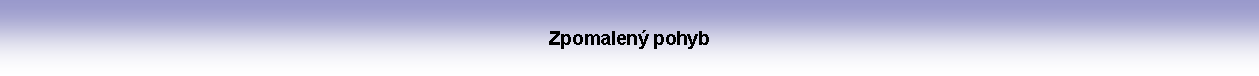Textov pole: Zpomalen pohyb