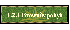 1.2.1 Brownv pohyb