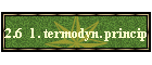 2.6  1. termodyn. princip